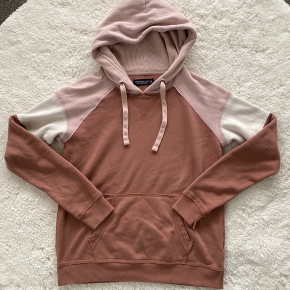 Abercrombie & Fitch Tops - ❤️ Abercrombie and Fitch Color Block Fleece Hoodie Size XS